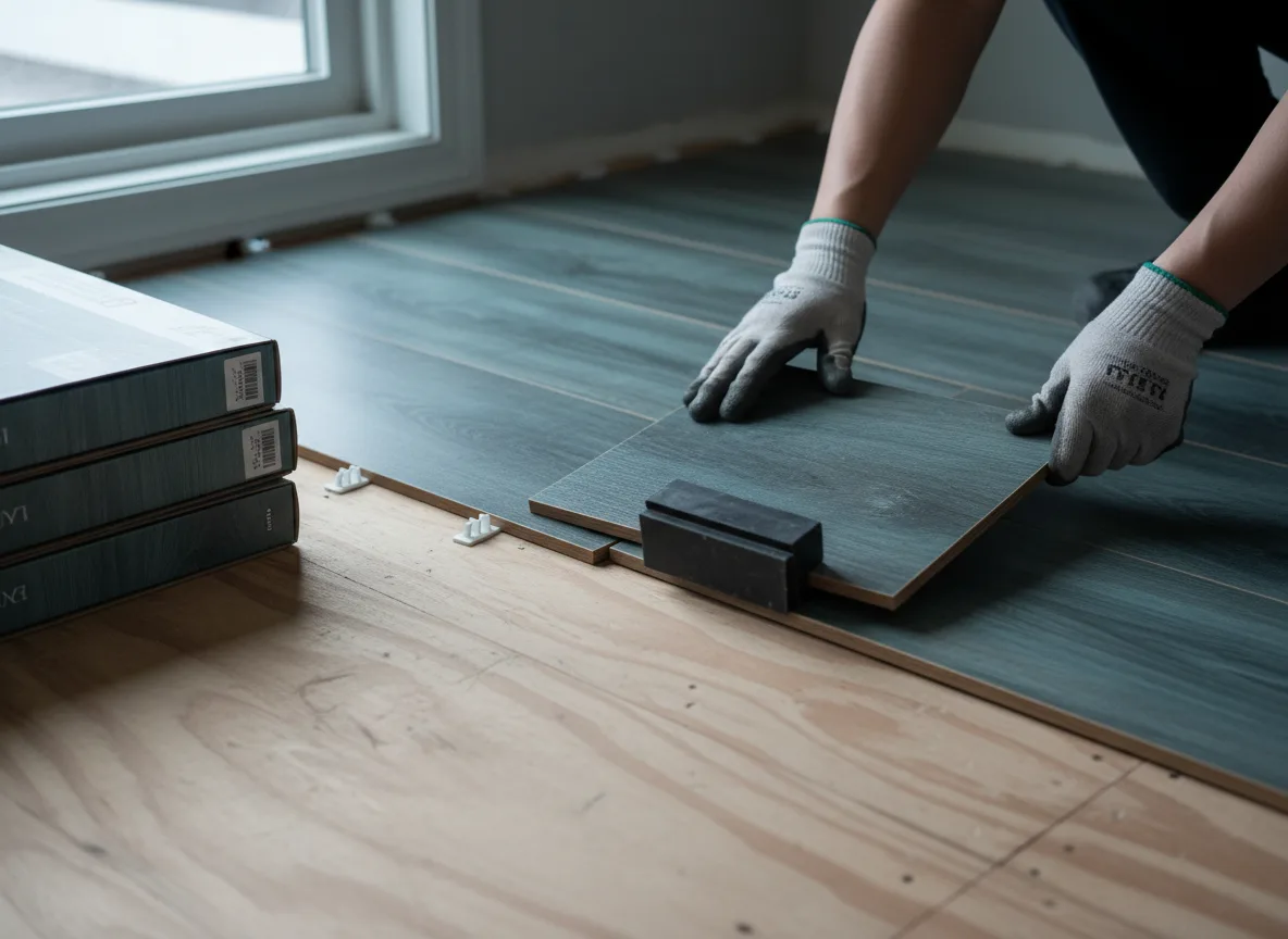 Luxury Vinyl Plank Installation company in Roxbury Crossing, MA